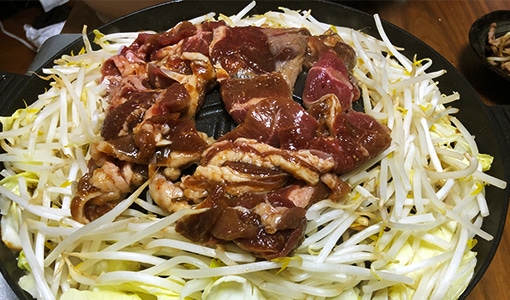 ジンギスカン鍋